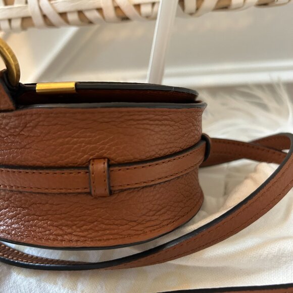 Chloe  Calfskin Nano Marcie Saddle Bag EUC - Picture 10 of 15